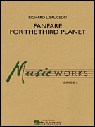 Fanfare for the Third Planet Concert Band sheet music cover